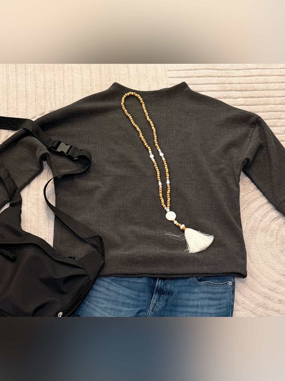 NWT. Street One Mock Neck Knit Top
